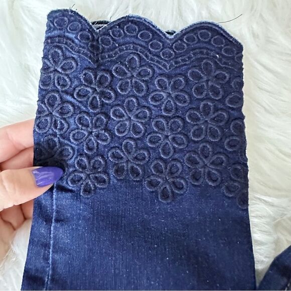 ᴇᴜᴄ ᴛᴇᴅ ʙᴀᴋᴇʀ ᴄʀᴏᴘᴘᴇᴅ ᴍɪᴅ-ʀɪꜱᴇ ᴅᴇɴɪᴍ - Picture 8 of 16